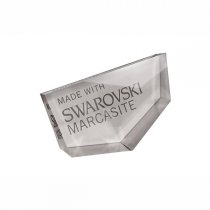 Серебряные серьги ALEXANDRE VASSILIEV с жемчугом, марказитами Swarovski